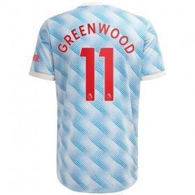 Fußballtrikots Manchester United Mason Greenwood 11 2021-2022 Kurzarm Auswärts-trikot kaufen